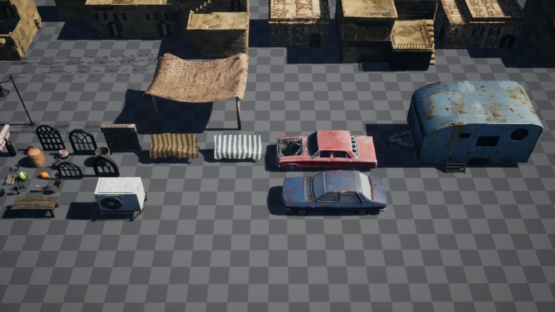 Middle East City Mega Pack 3d Model Low-poly 3D model_14