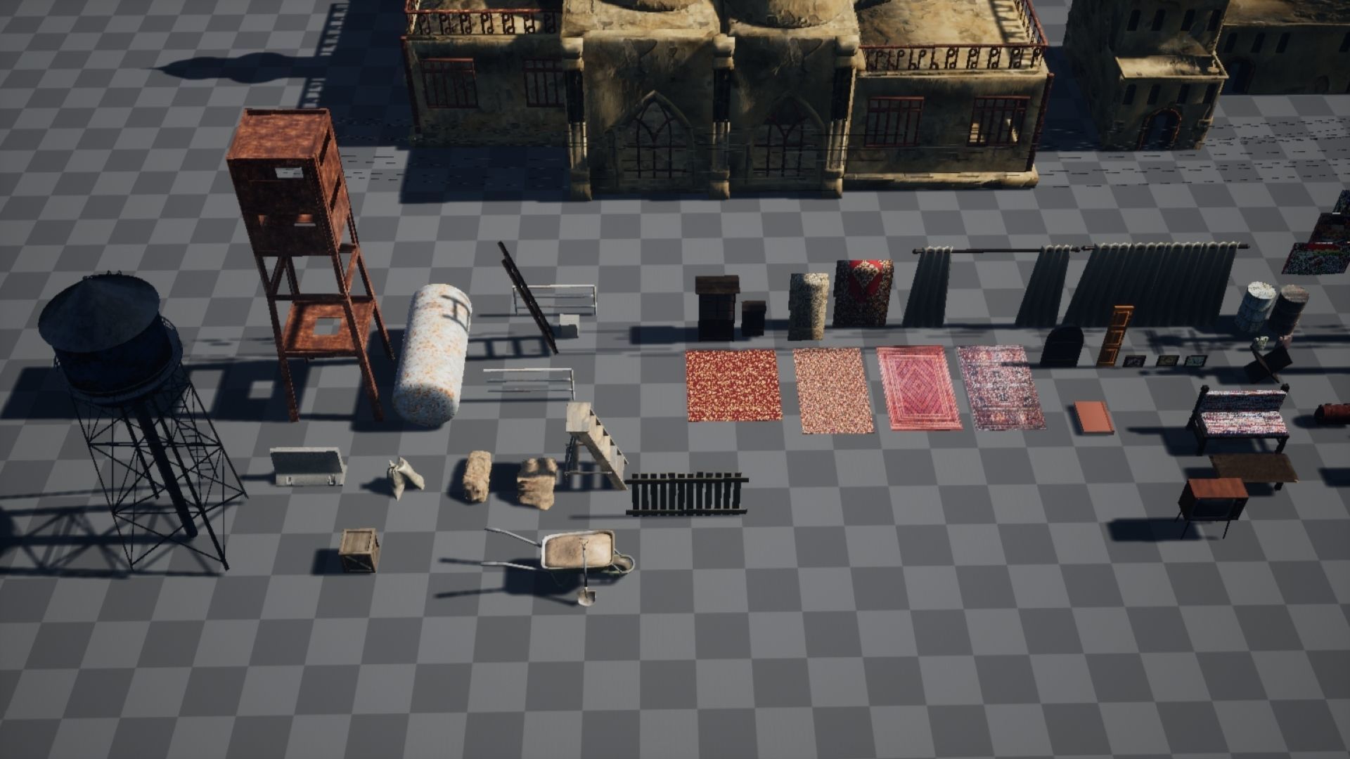 Middle East City Mega Pack 3d Model Low-poly 3D model_12