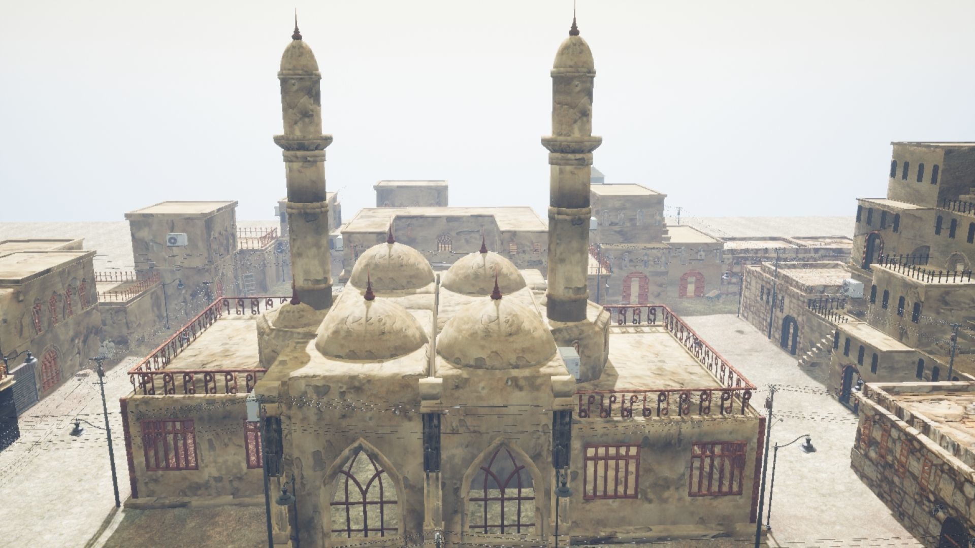 Middle East City Mega Pack 3d Model Low-poly 3D model_3