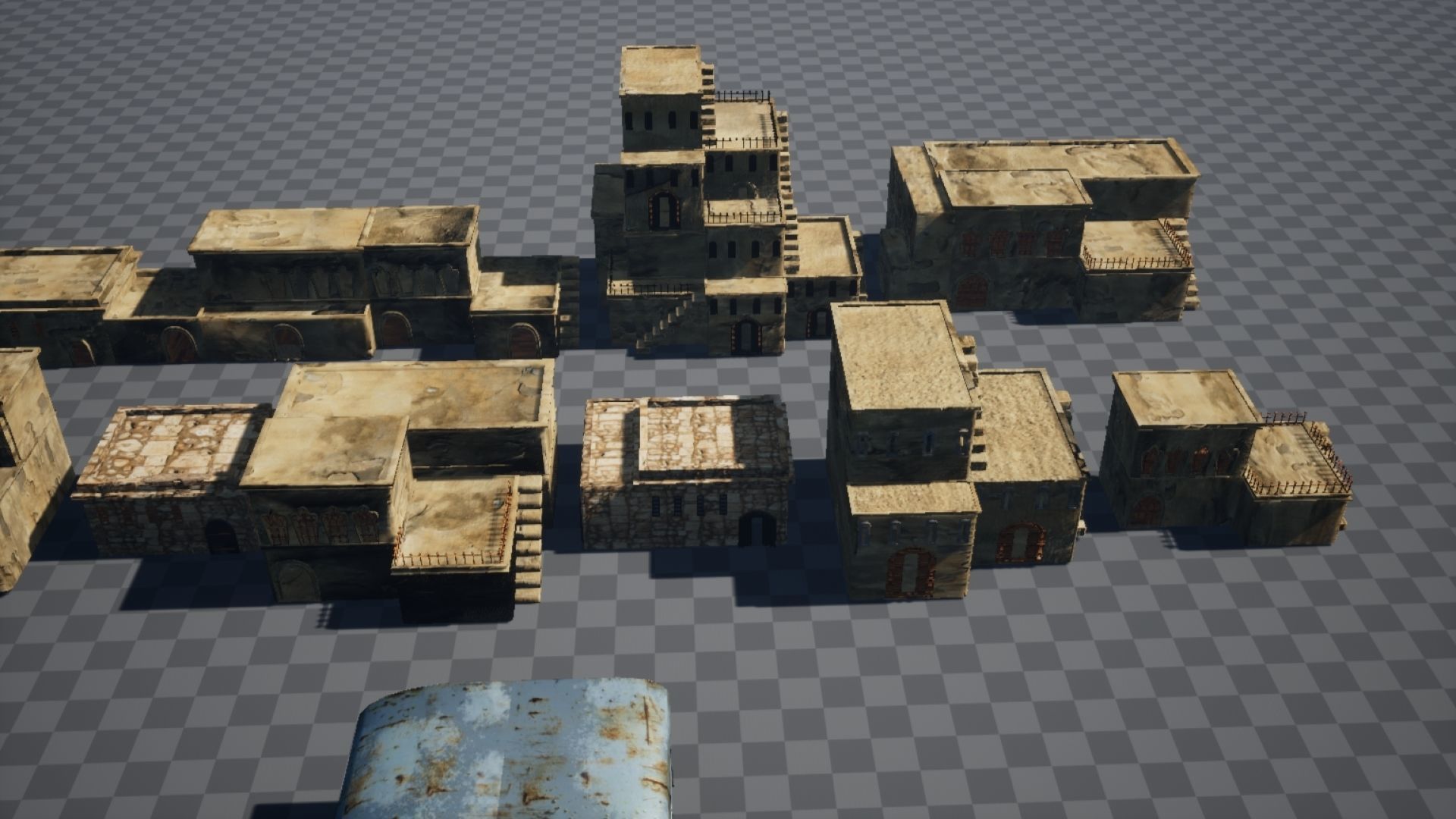 Middle East City Mega Pack 3d Model Low-poly 3D model_15