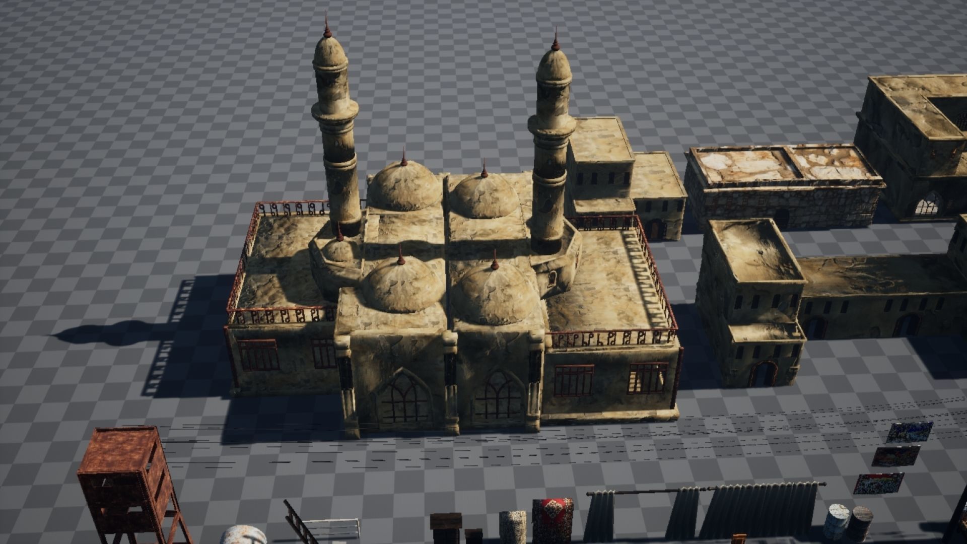 Middle East City Mega Pack 3d Model Low-poly 3D model_17