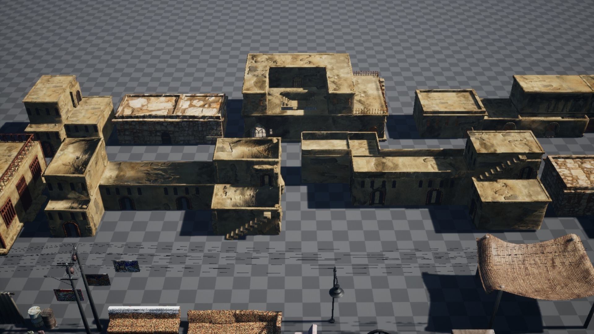 Middle East City Mega Pack 3d Model Low-poly 3D model_16