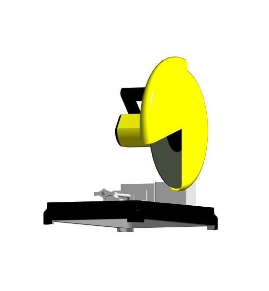 MS-09-Iron Cutting Machine 3D Model 3D model_4