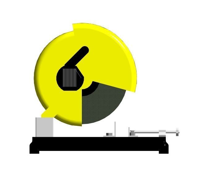 MS-09-Iron Cutting Machine 3D Model 3D model_5