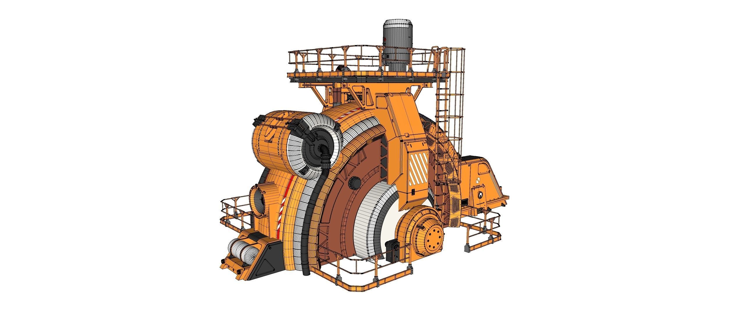 sci fi generator 1 3D model_45