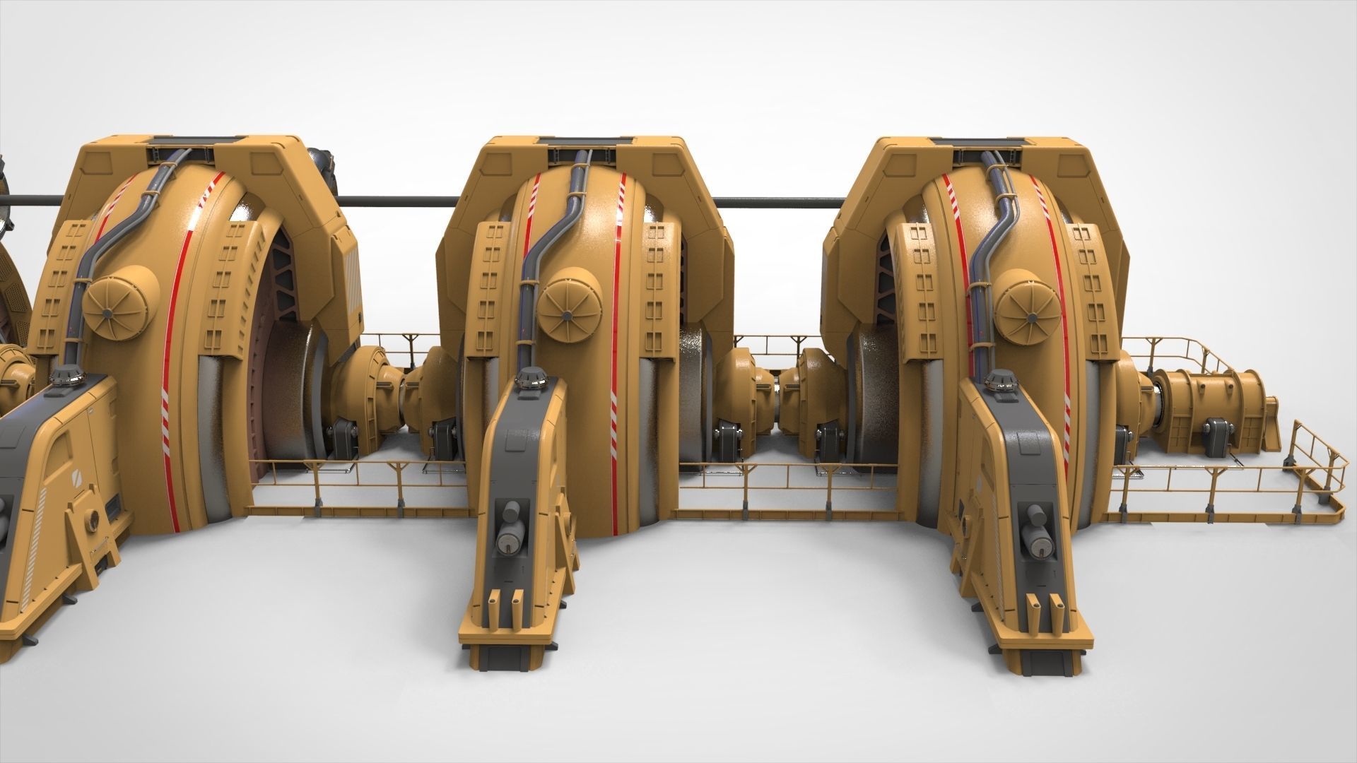 sci fi generator 1 3D model_38