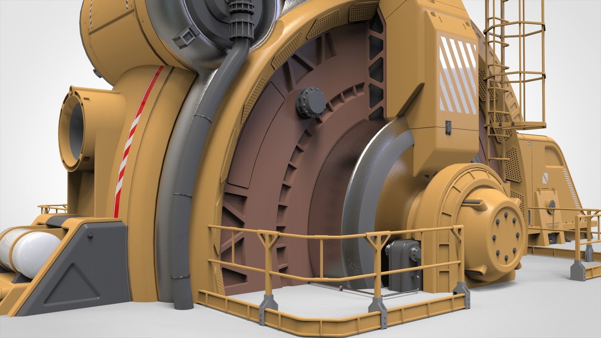 sci fi generator 1 3D model_17