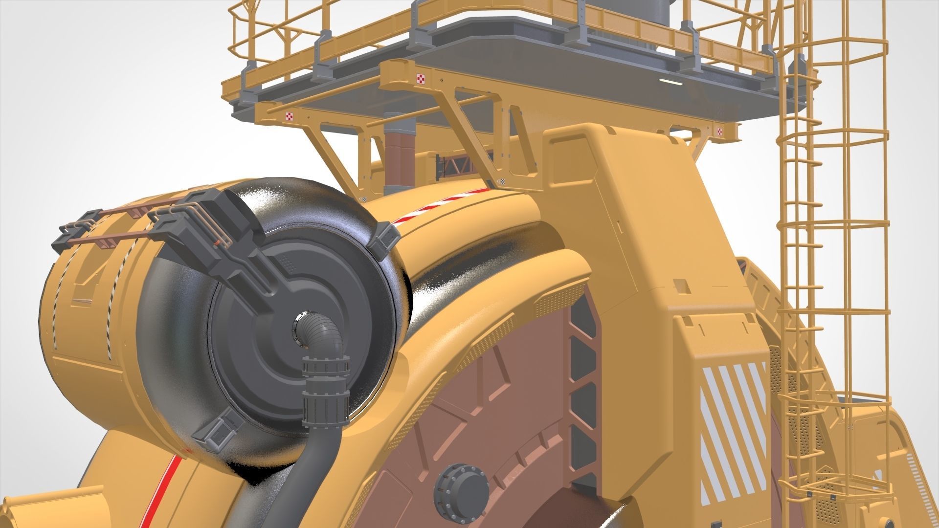 sci fi generator 1 3D model_19