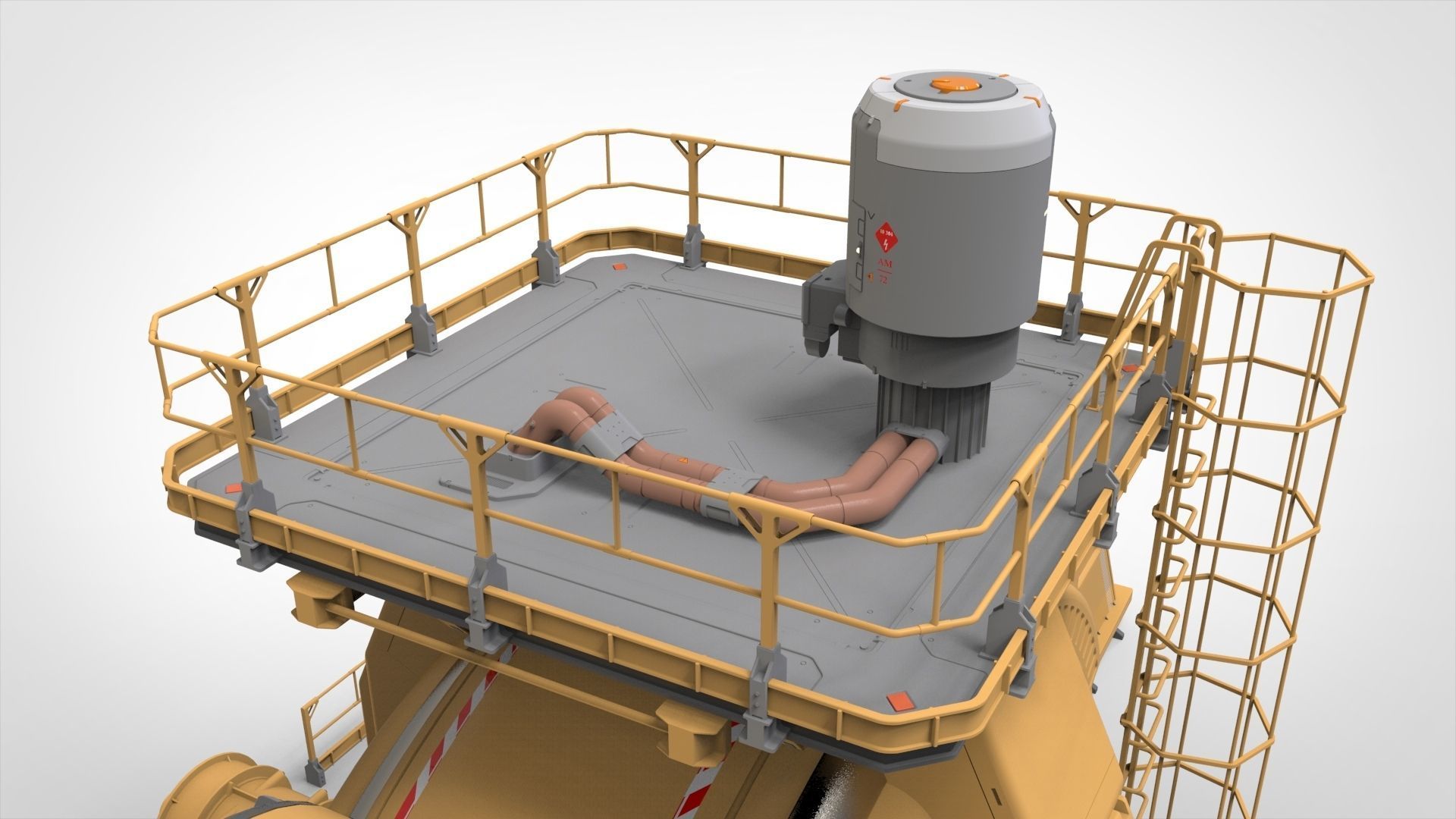 sci fi generator 1 3D model_25