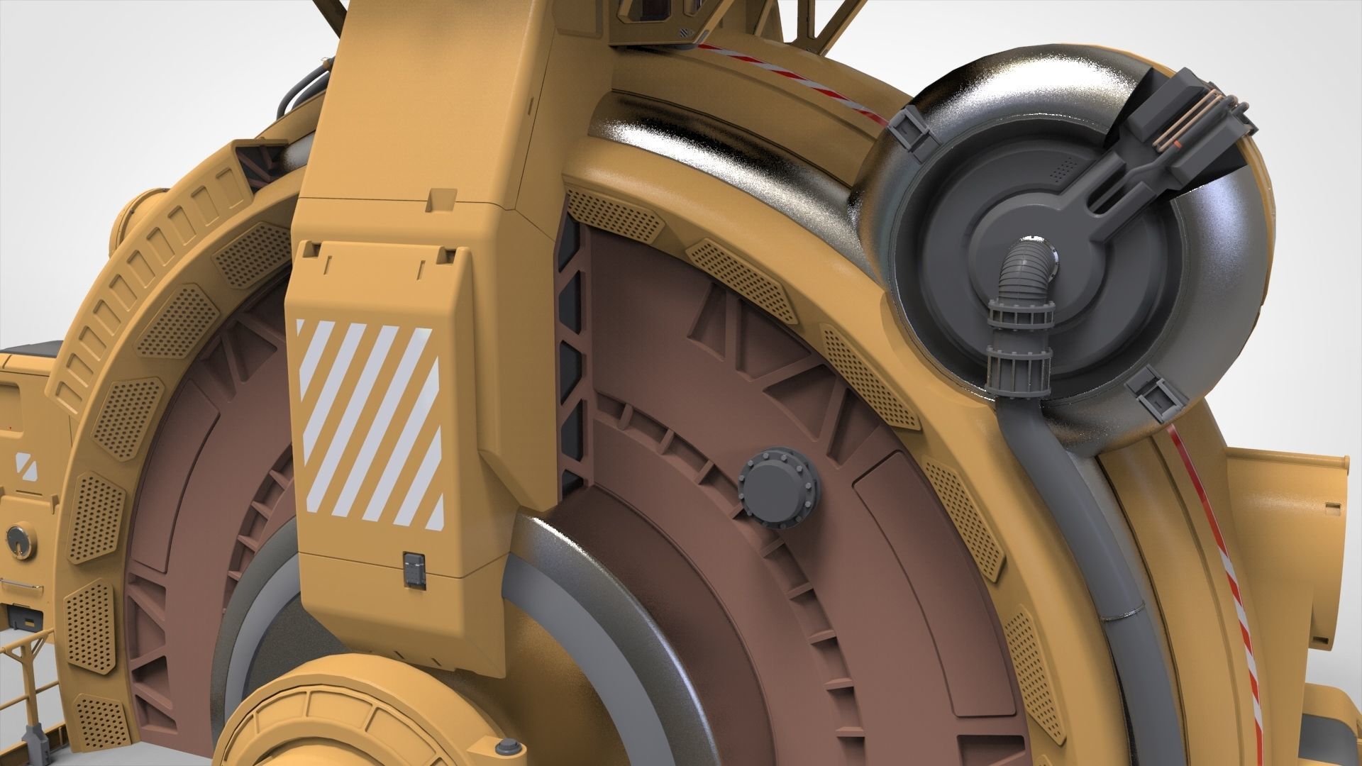 sci fi generator 1 3D model_14