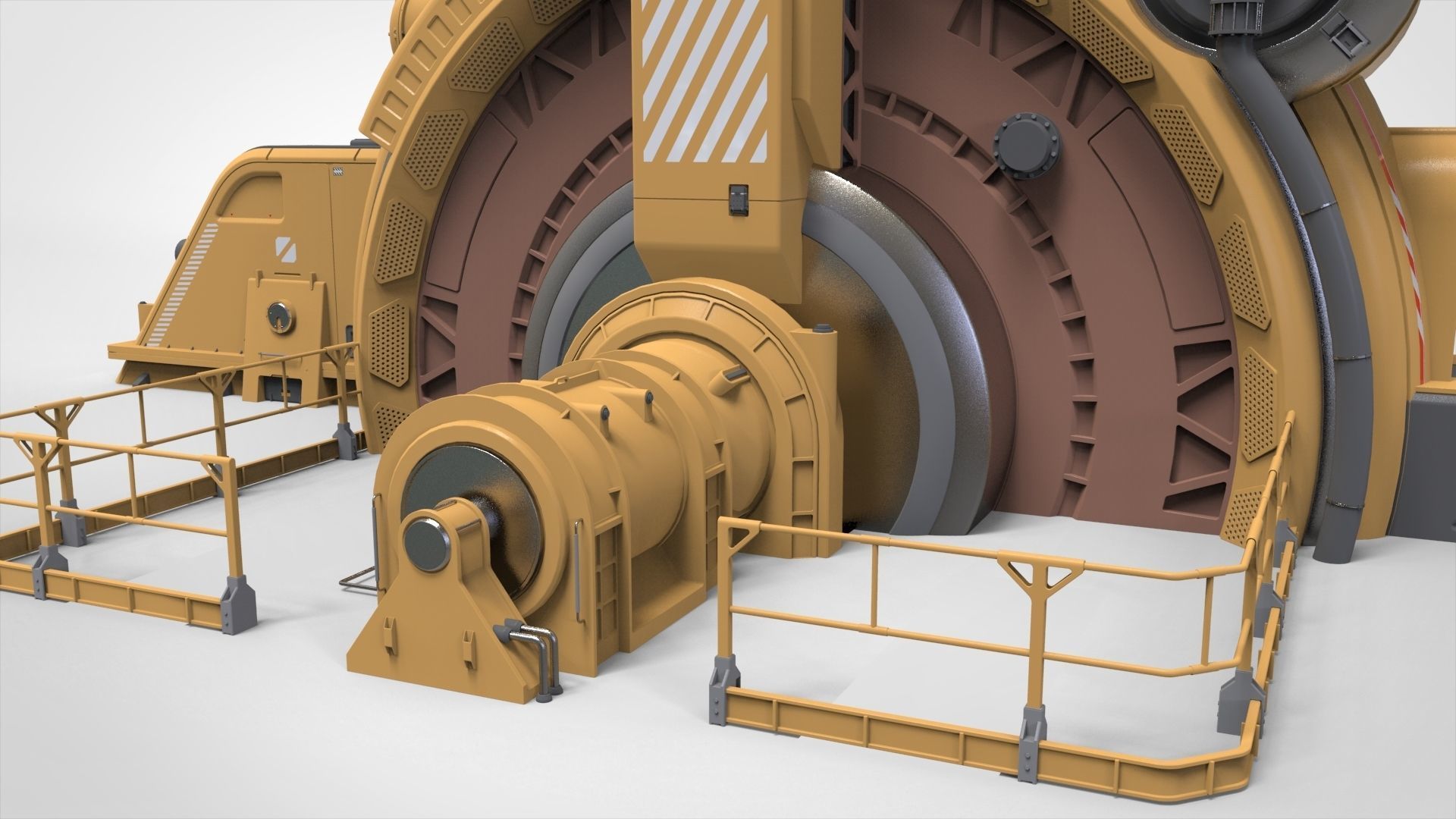 sci fi generator 1 3D model_13