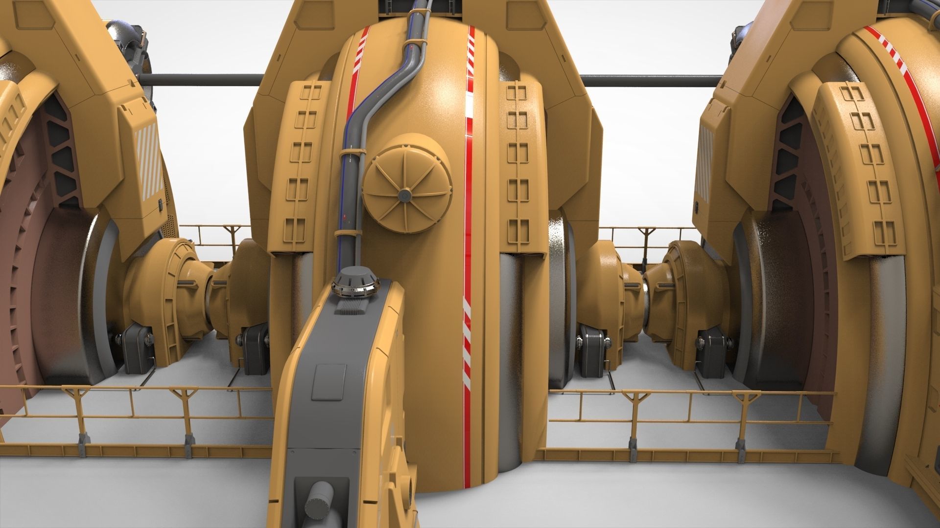 sci fi generator 1 3D model_39