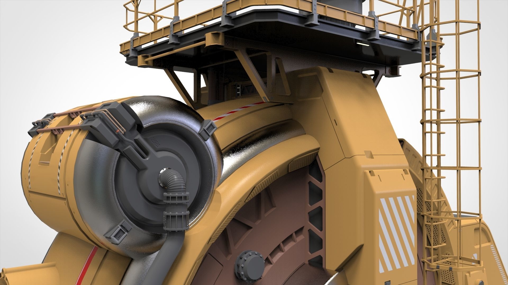 sci fi generator 1 3D model_18