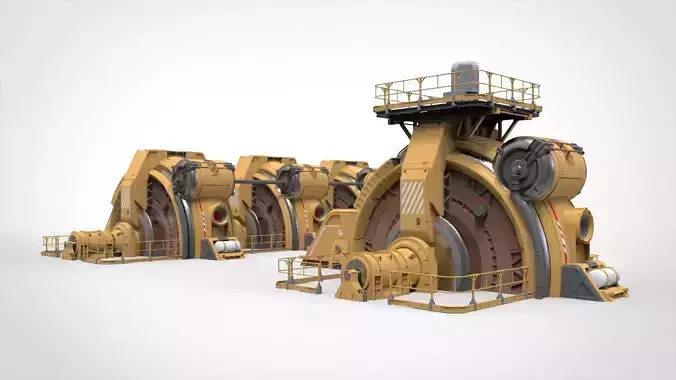 sci fi generator 1 3D model