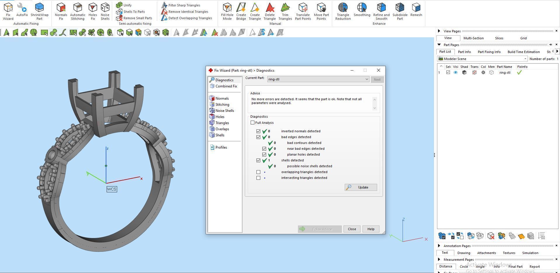 Diamond Ring twist 3D print model_17