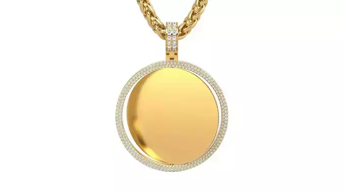Picture pendant 1-2 inch N4 3D print model Picture pendant 1-2 inch N4 3D print model
