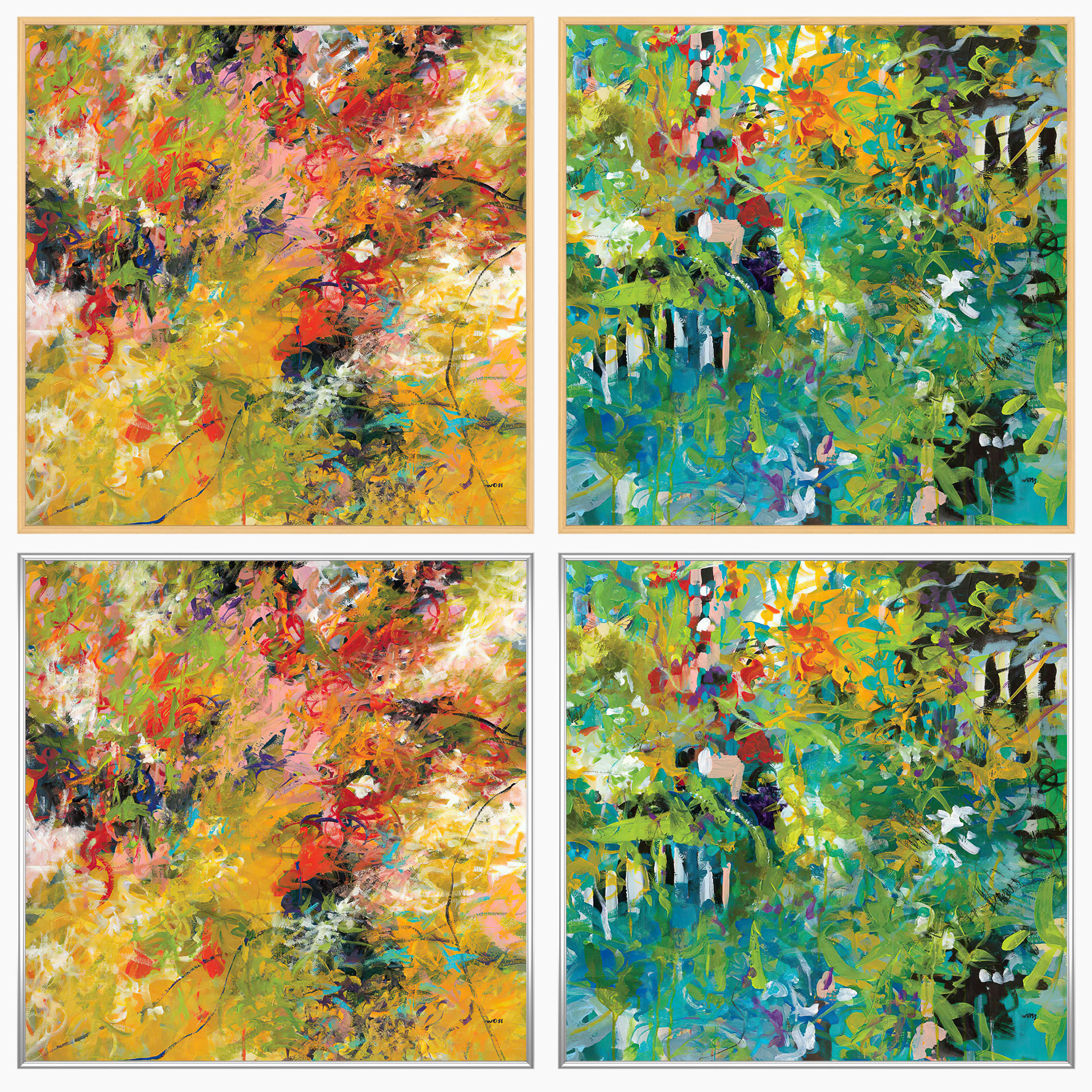 Wall Art Set 3633 3D model_2