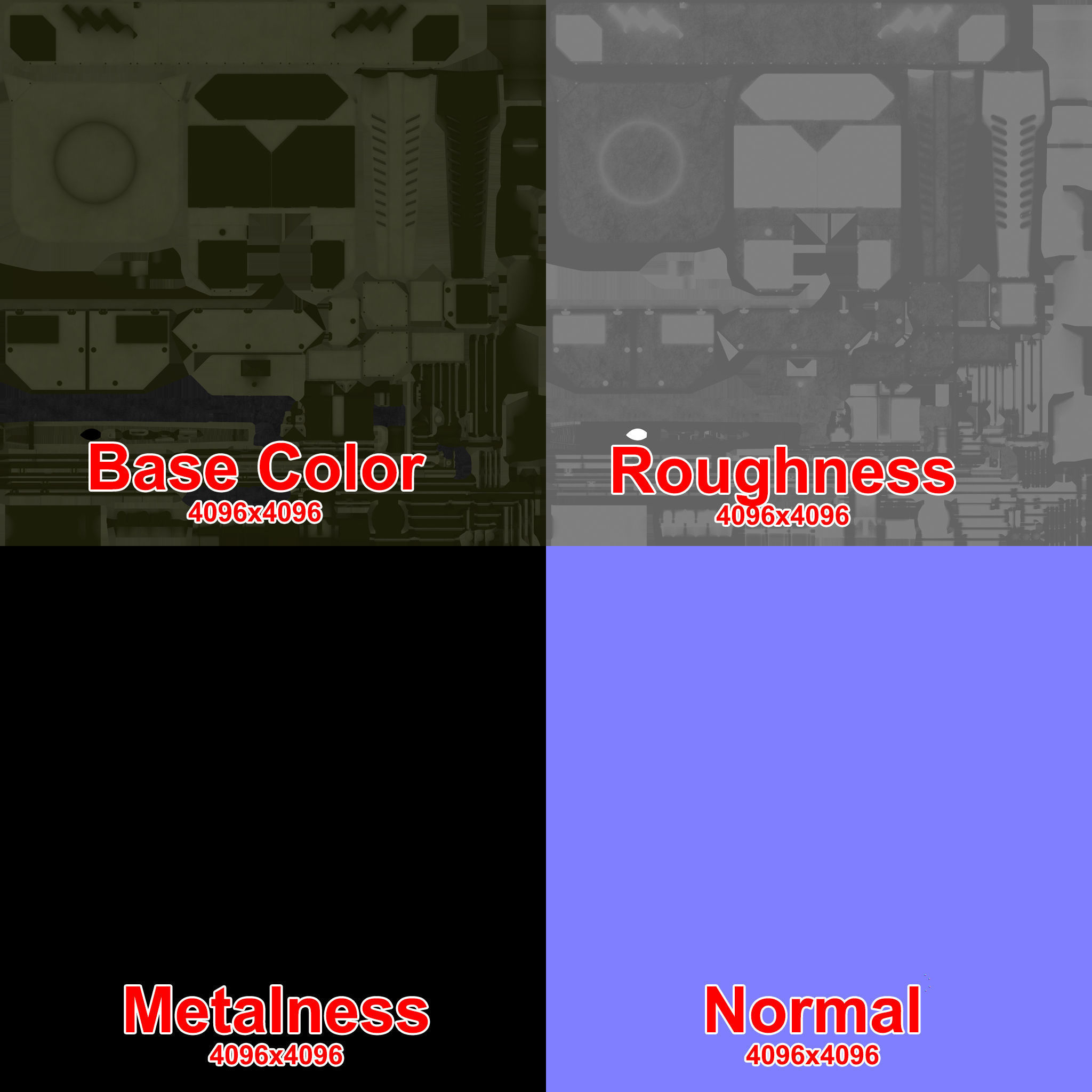 Turret 32V01 Low-poly 3D model_12