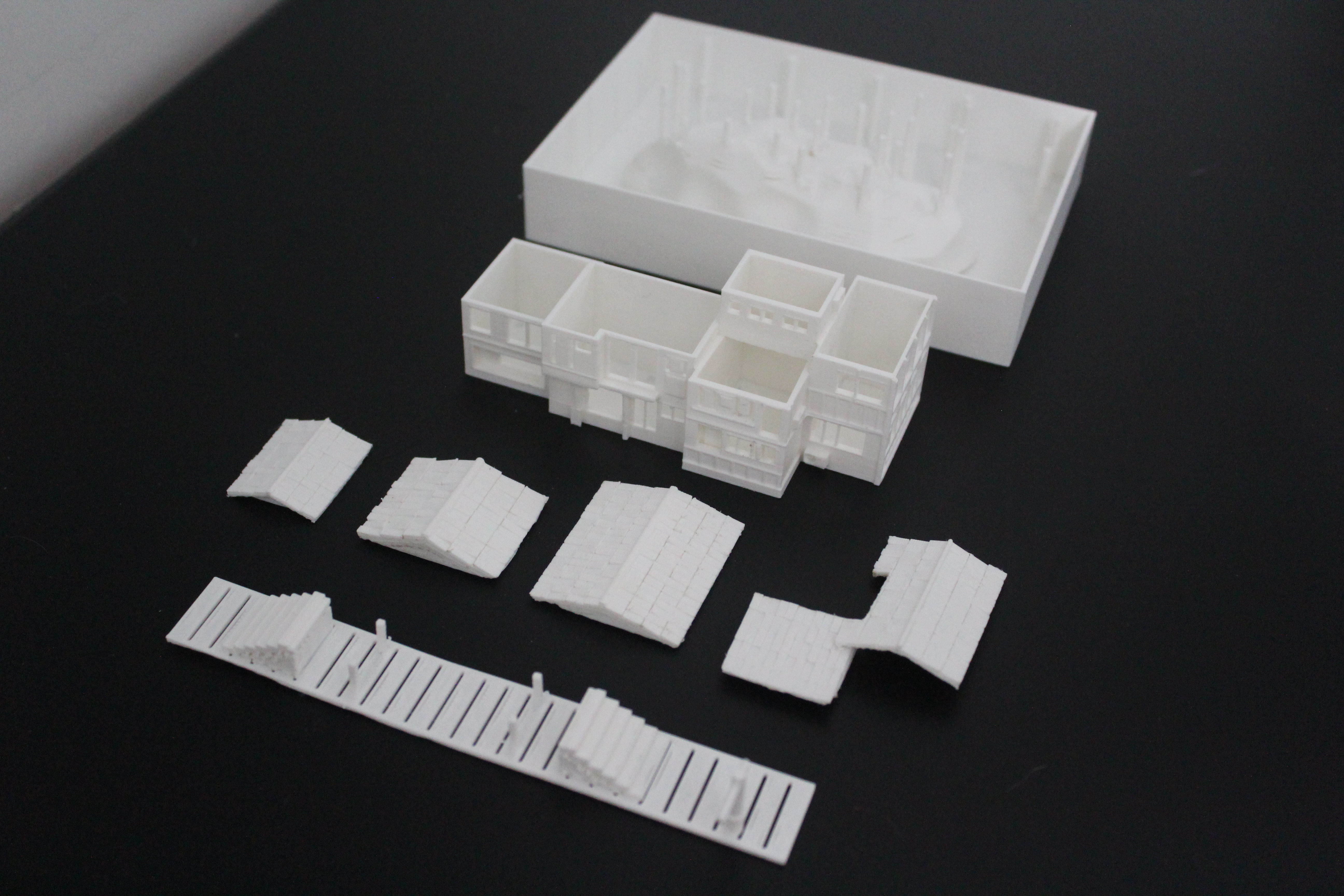 Japanese Style Boathouses - Ine no Funaya Free 3D print model_1