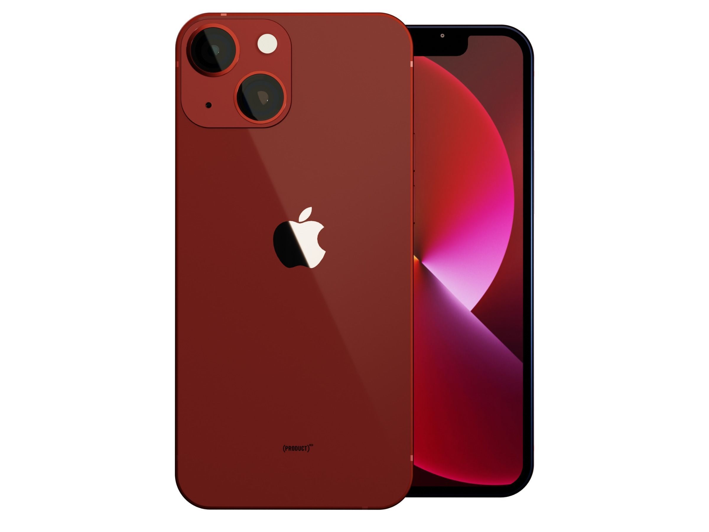 iPhone 13 Mini All Official Colors Free 3D model_2