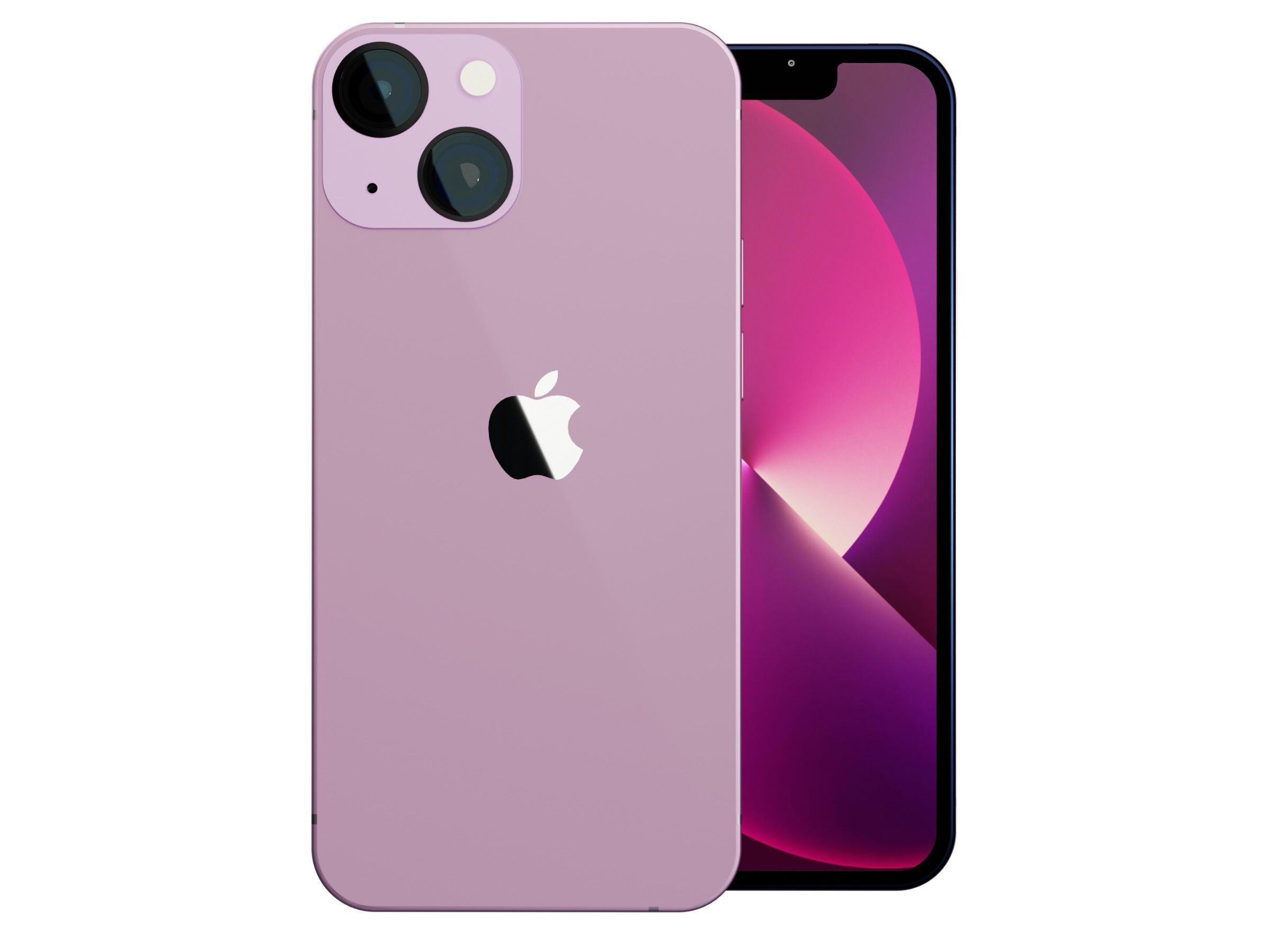 iPhone 13 Mini All Official Colors Free 3D model_5