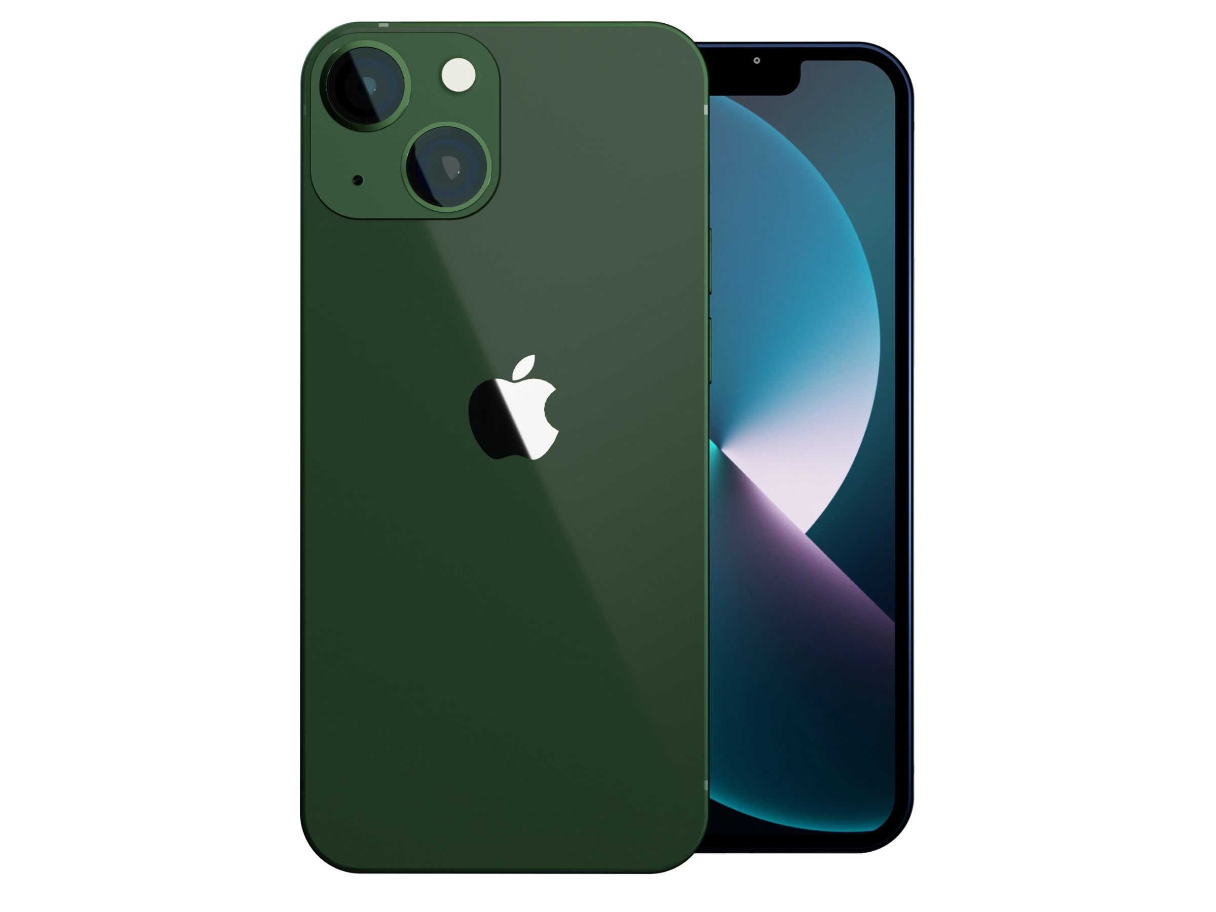 iPhone 13 Mini All Official Colors Free 3D model_3