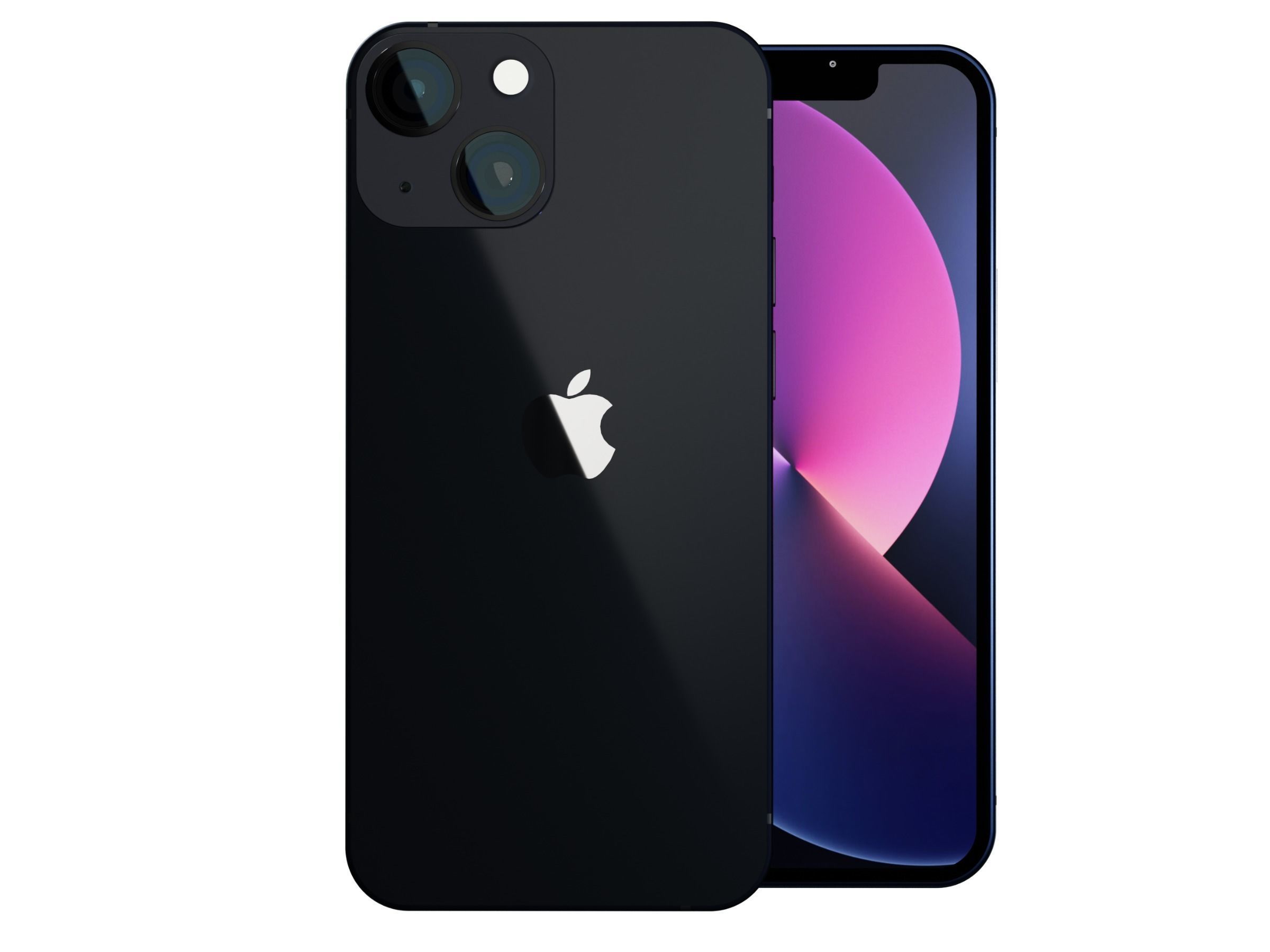 iPhone 13 Mini All Official Colors Free 3D model_6