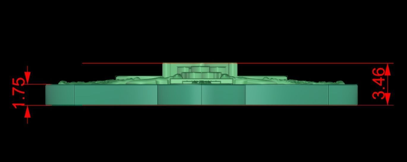 Egyptian cross Ankh 3D print model 3D print model_5