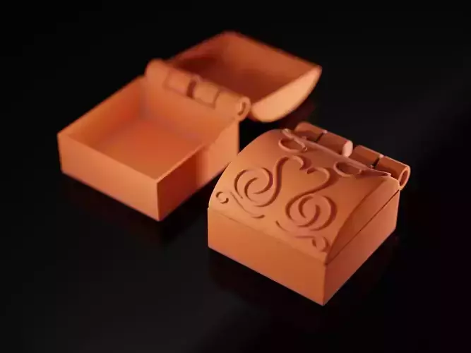 Elegant Jewelry Case - Printer Ready 3D print model