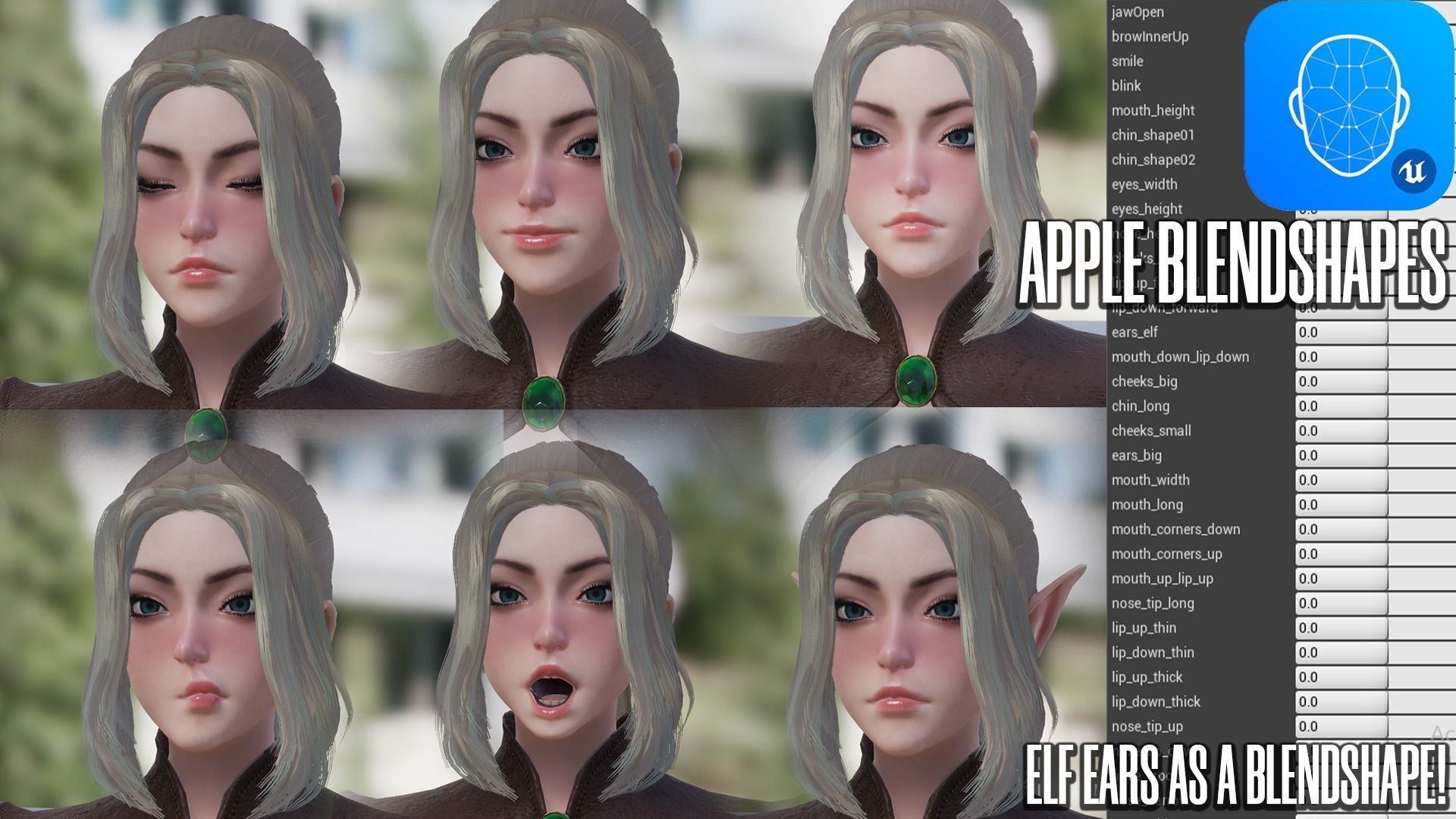 Elven Archer - Game Ready Low-poly 3D model_12