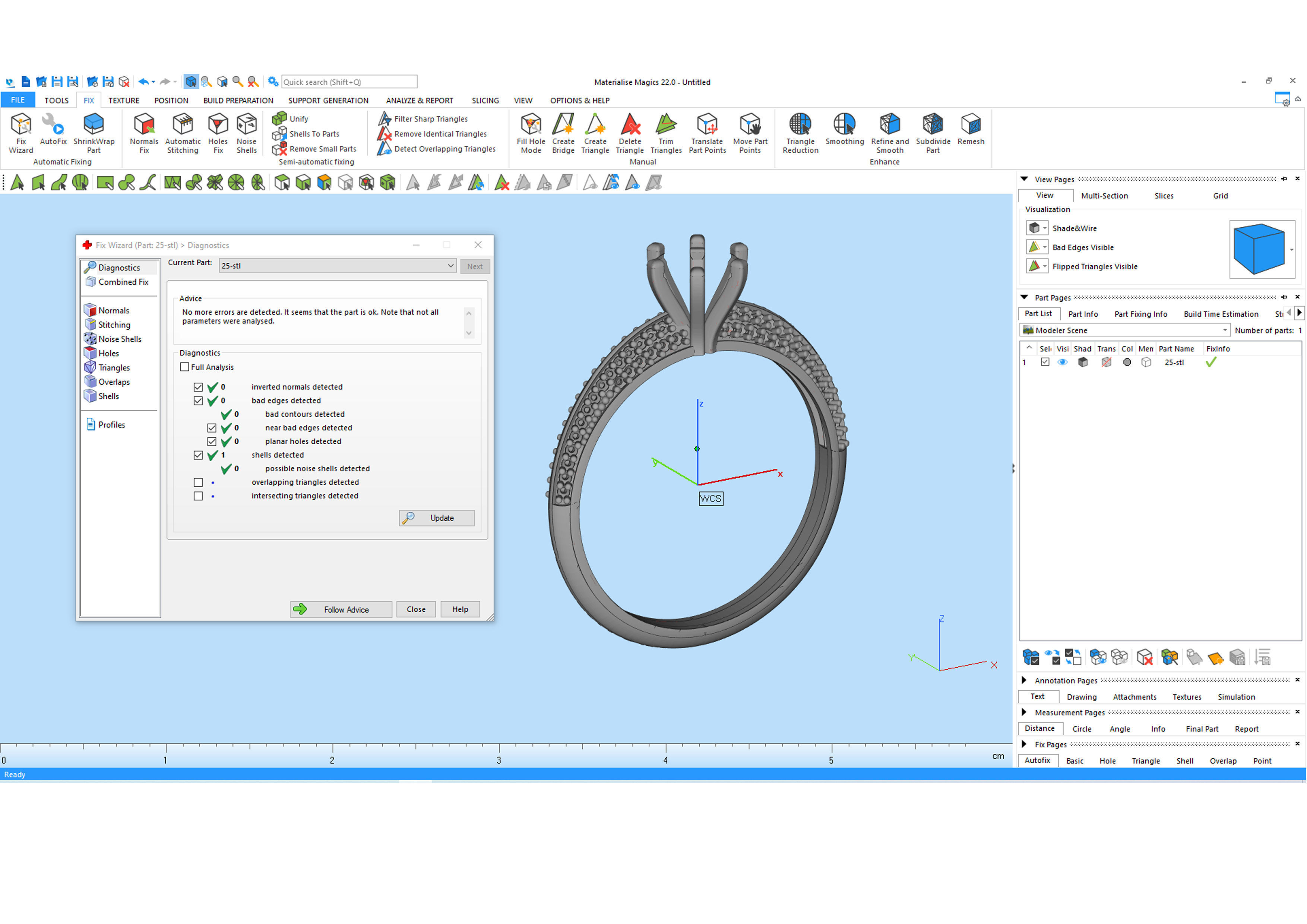 Solitaire Ring 3D print model_11