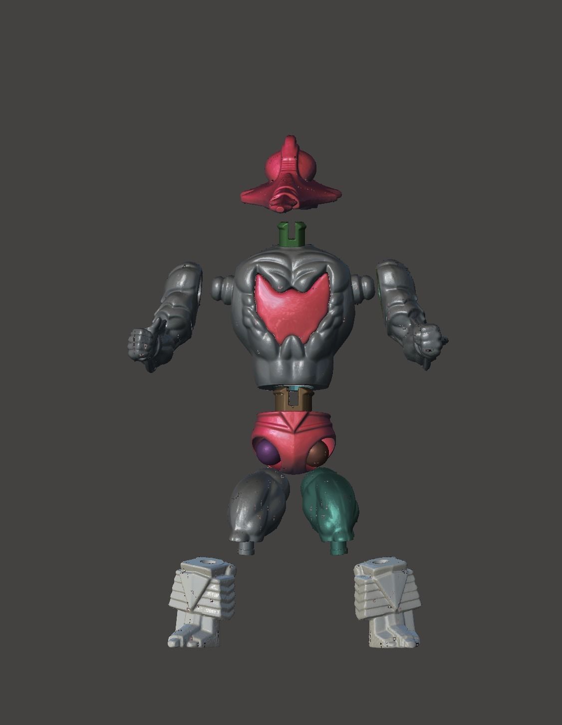 MOSKITOR MOTU  3D print model_2