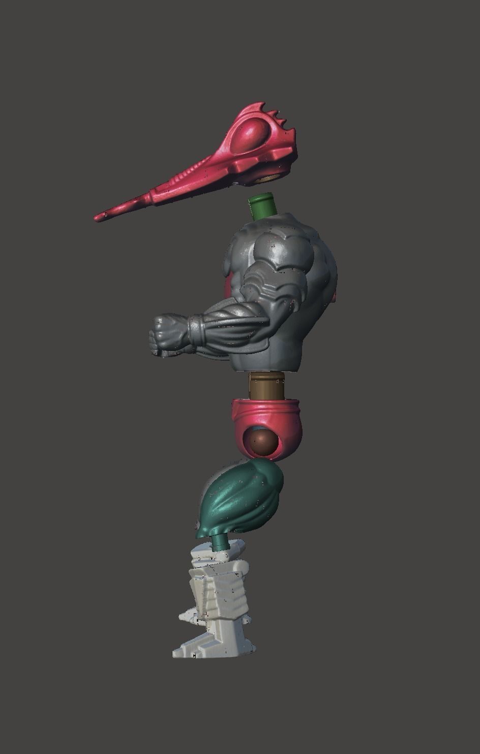 MOSKITOR MOTU  3D print model_3
