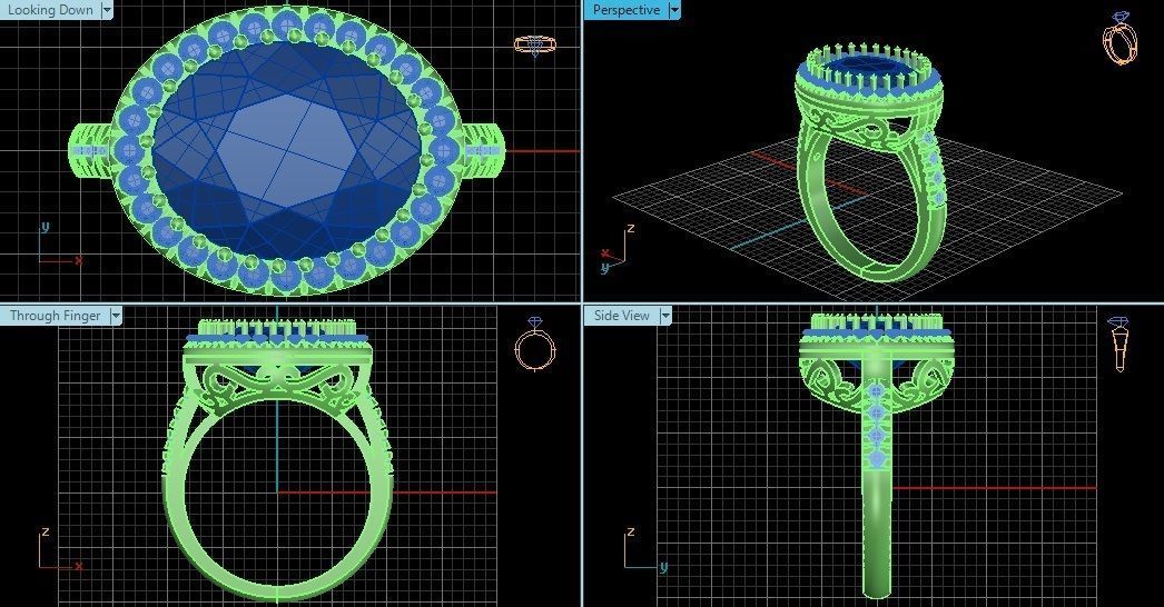 Jewelry Ring 3D model  3D model_1