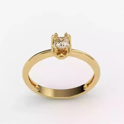 Engagement women ring 3dm stl