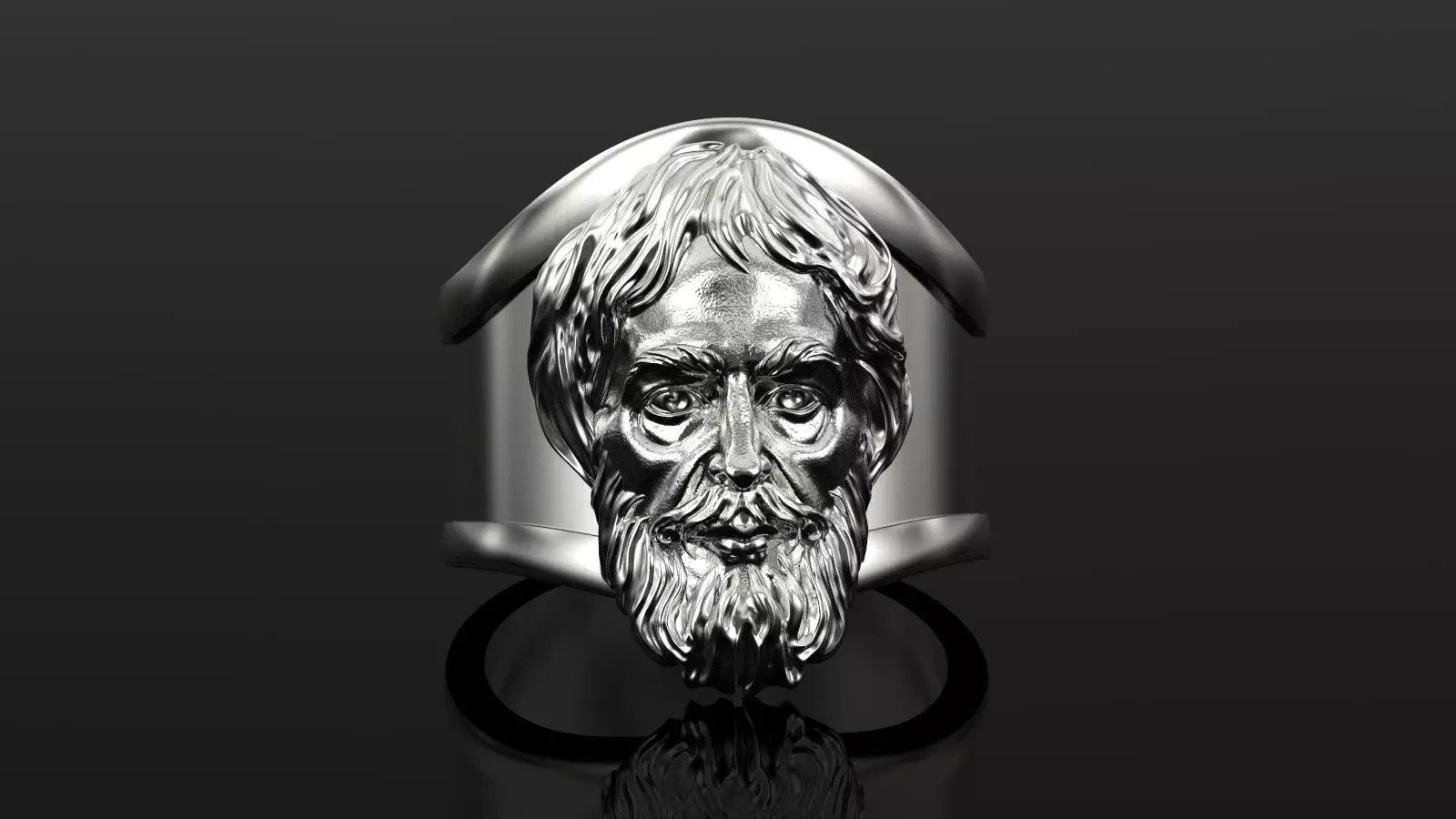 Zeus Ring 3D print model