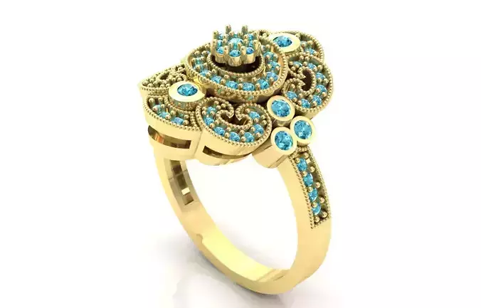 Jewelry Ring 3D model 