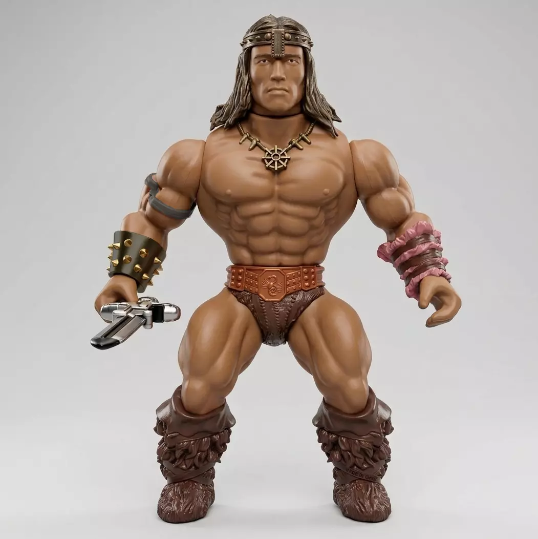 CONAN THE DESTROYER MOTU STYLE 3D print model