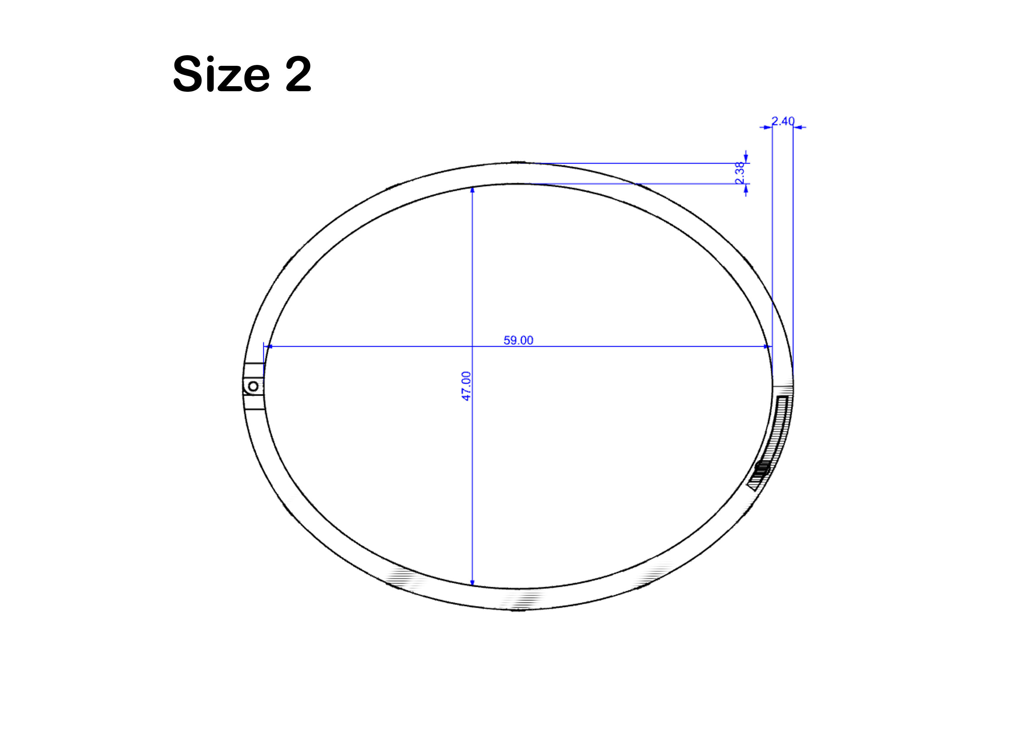 Bracelet with Diamonds 3D print model_13