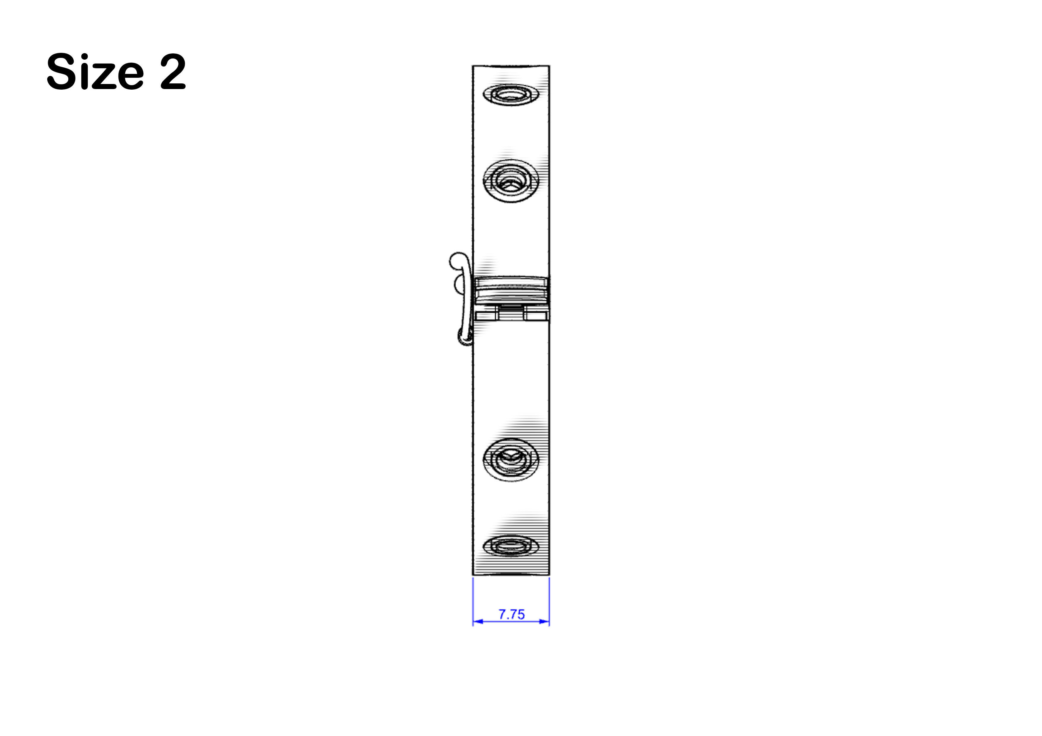 Bracelet with Diamonds 3D print model_12