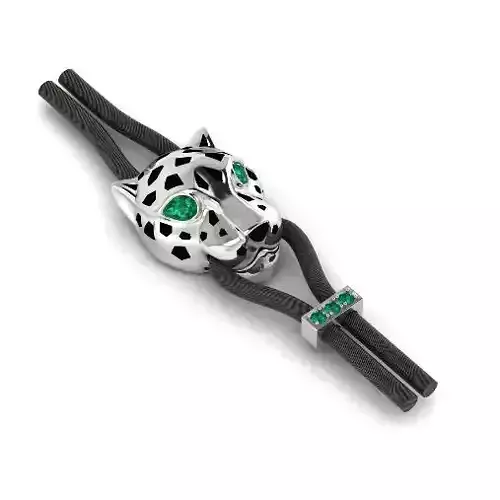 761 Insert for bracelet Panther 3D print model