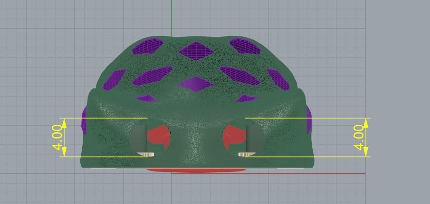 761 Insert for bracelet Panther 3D print model_8