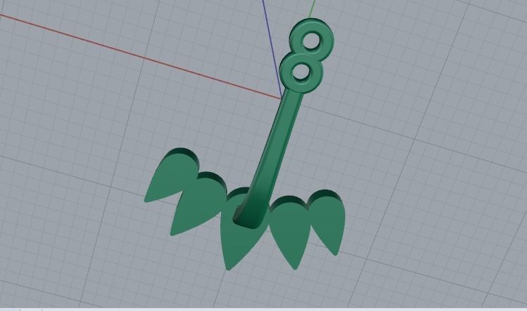 Earrings 753 3D print model_9