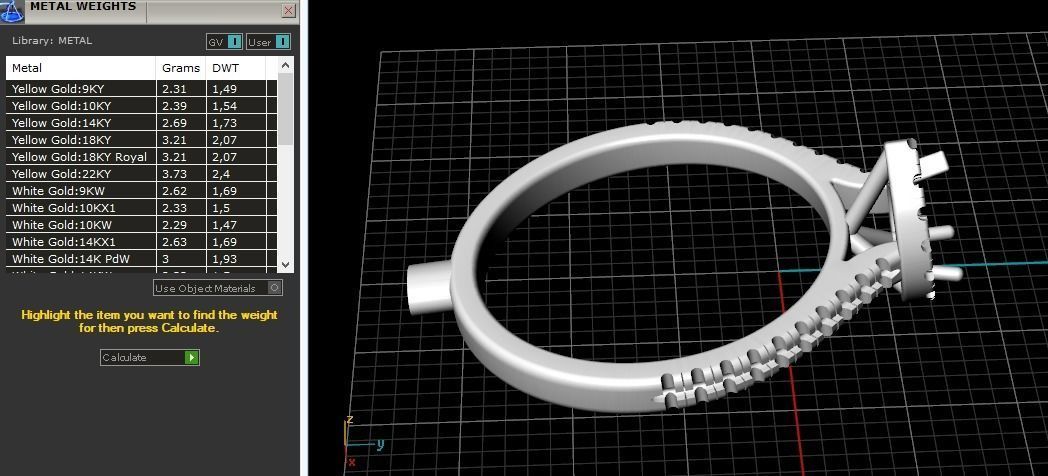 751 Ring 3D print model_2