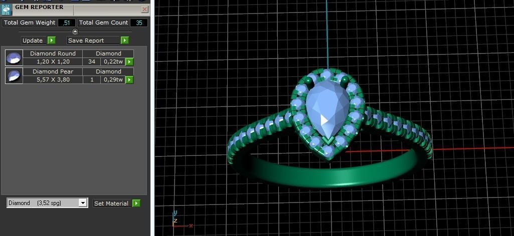 751 Ring 3D print model_3