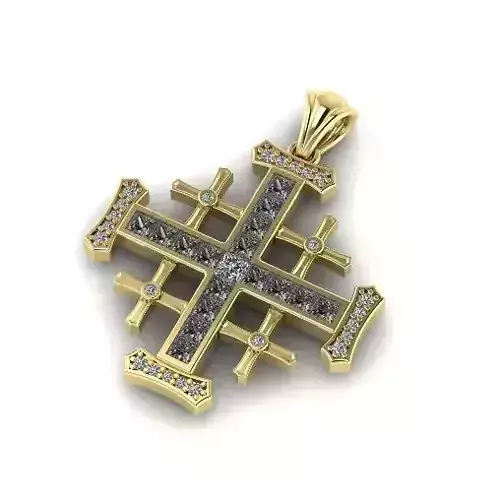 748 Pendant cross