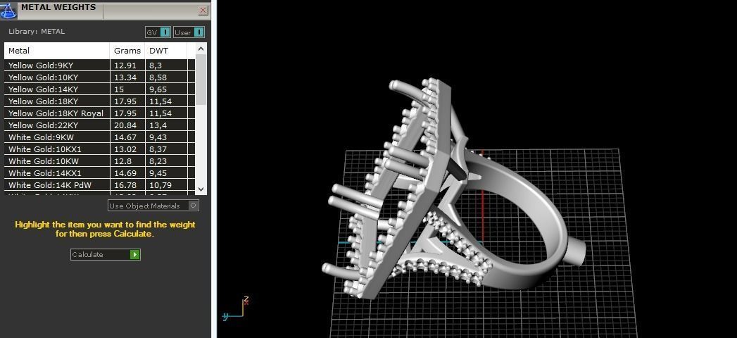 Ring 746 3D print model_2