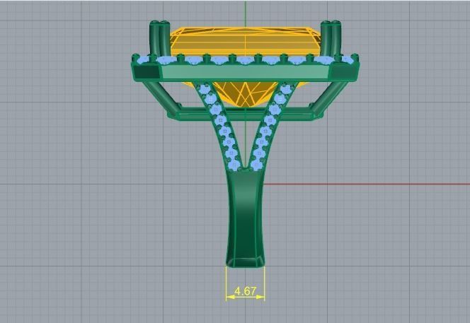 Ring 746 3D print model_5
