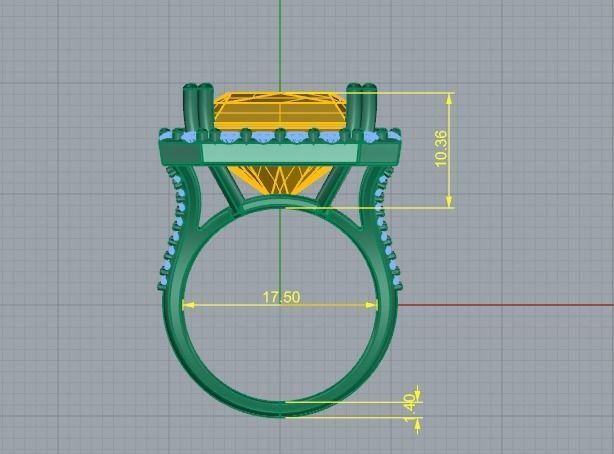Ring 746 3D print model_4