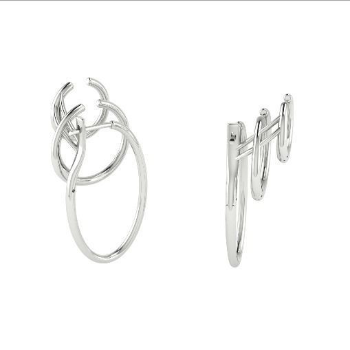 Earrings 741 3D print model_1